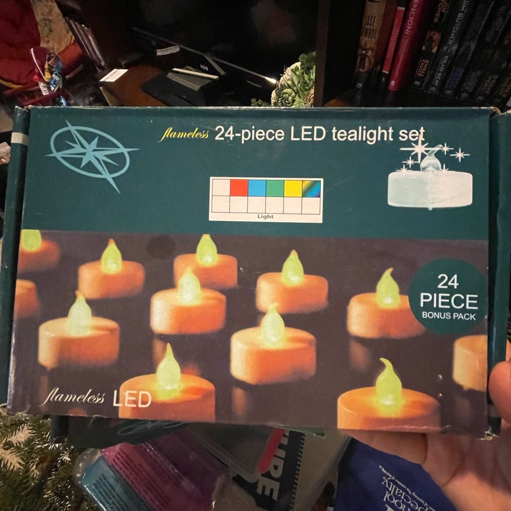 Battery operated tea lights